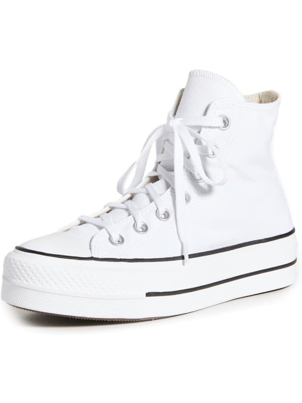 Women's Platform Sneakers - Stylish Chuck Taylor Lift Shoes for Casual Wear